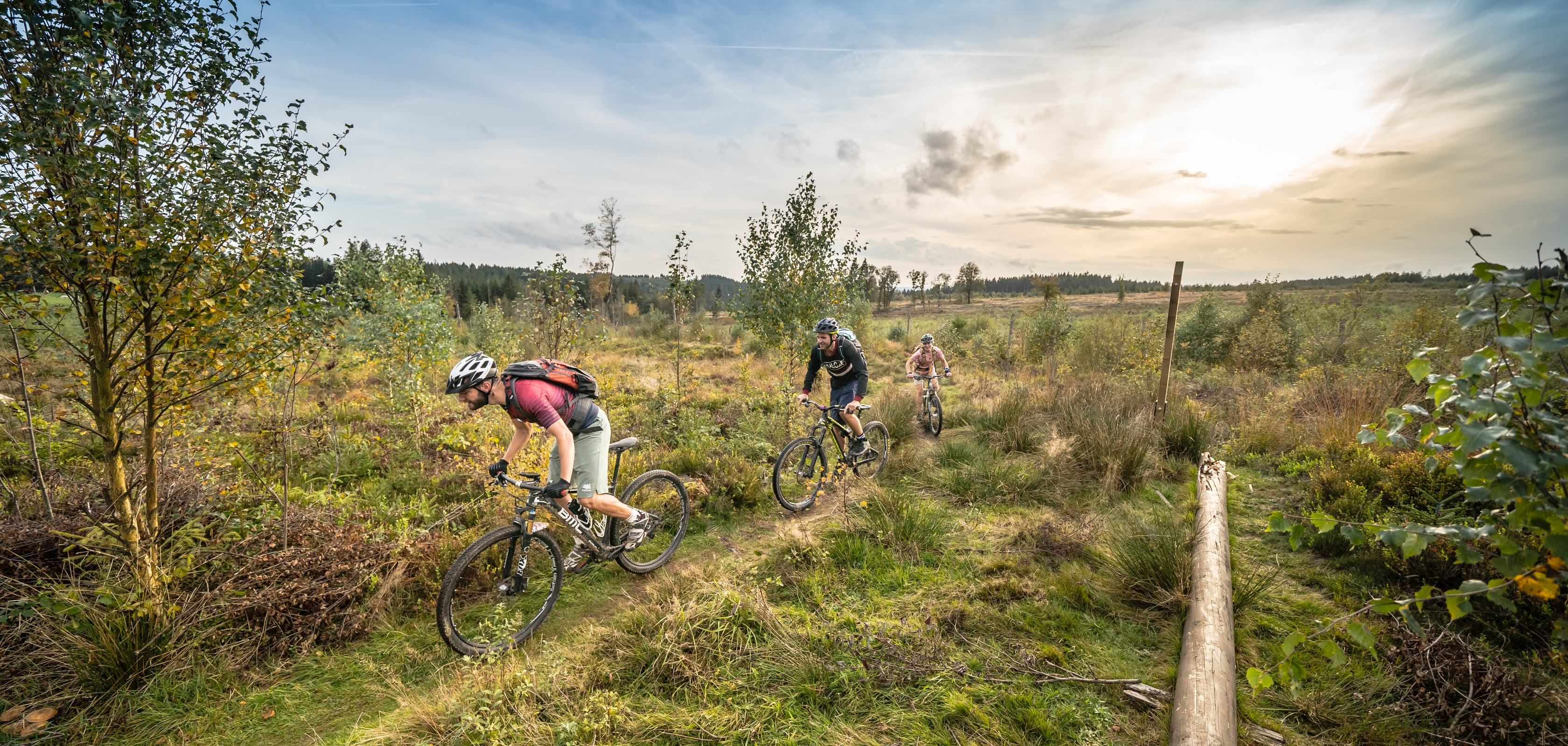 Excursion à VTT à Malmedy, en province de Liège