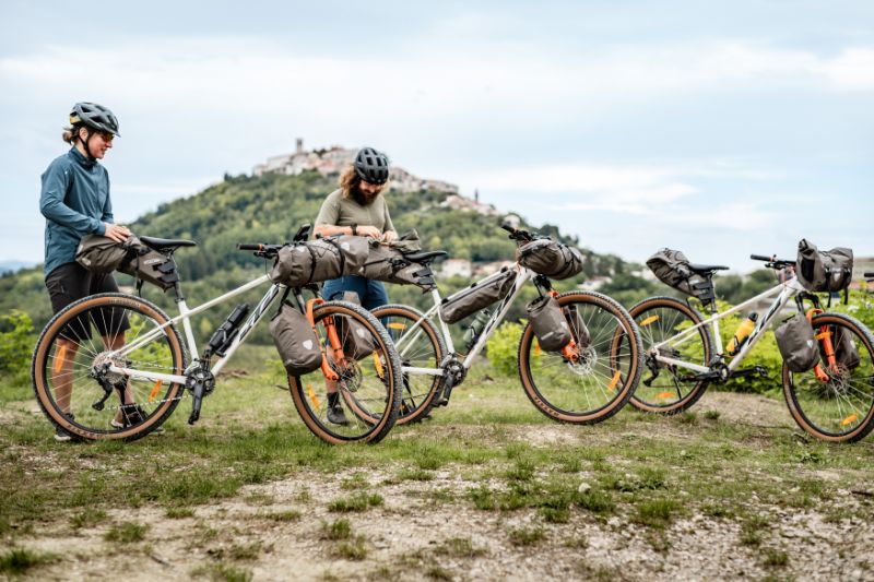 Bikepacking avec les sacoches de vélo ORTLIEB en Istrie