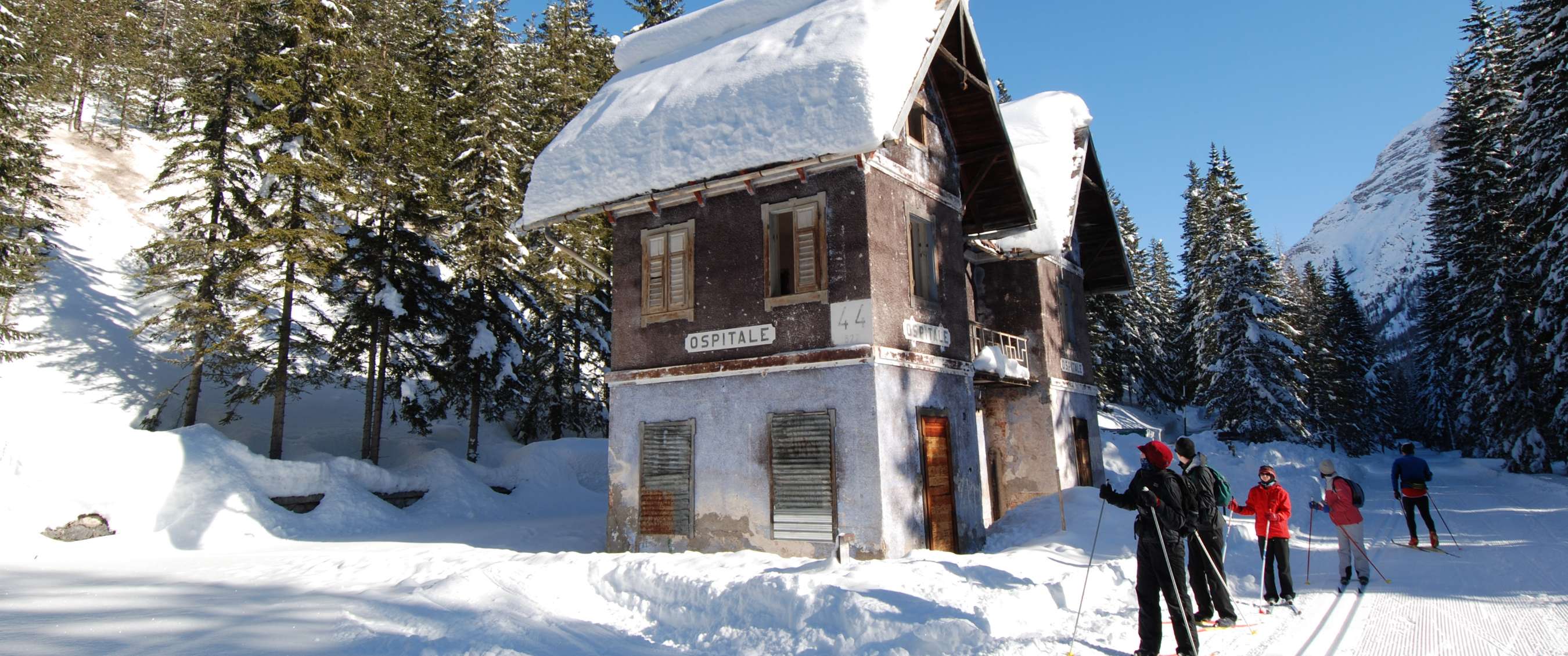 Langlaufen in de Dolomieten