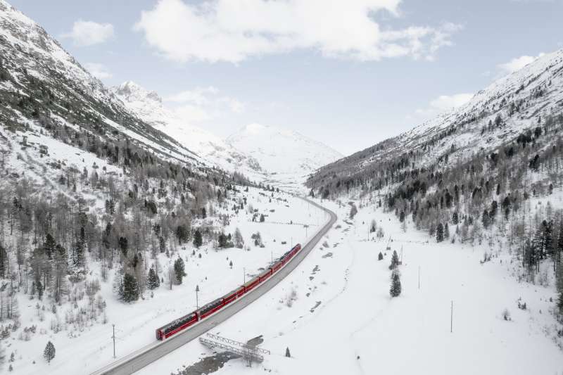 Bernina Express : le voyage en train le plus pittoresque de Suisse