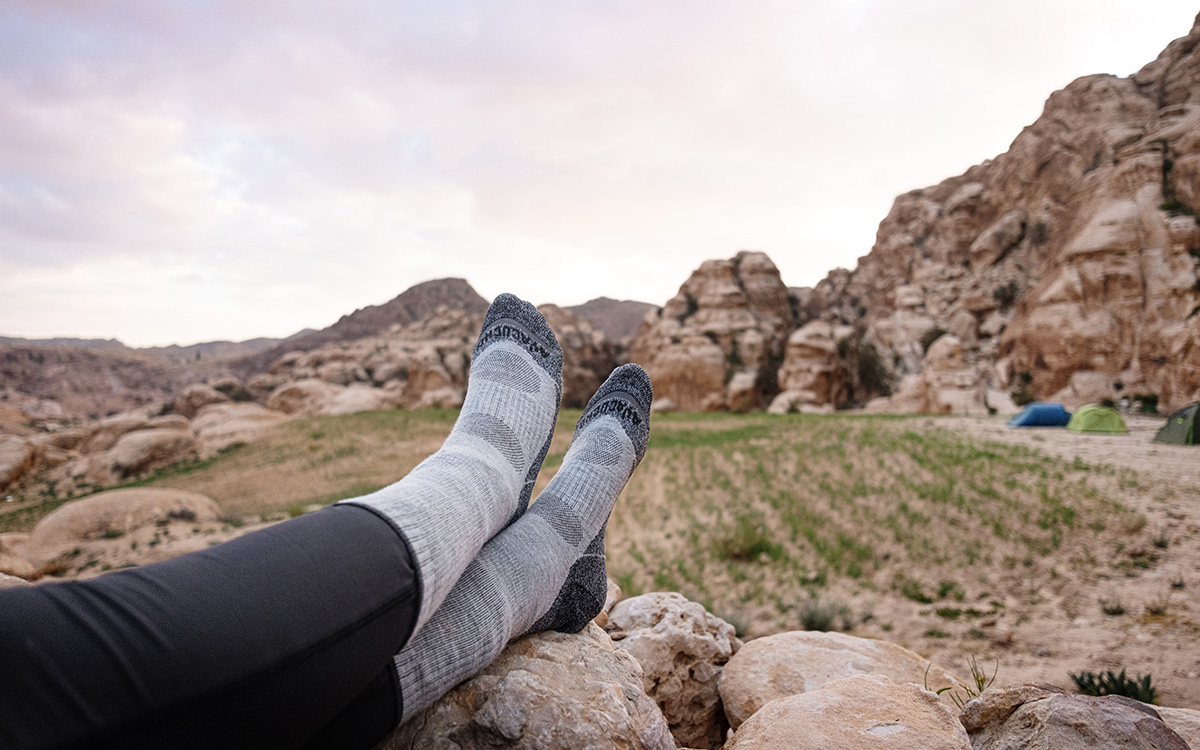 Pas d’ampoules avec les chaussettes de randonnée d’Ayacucho