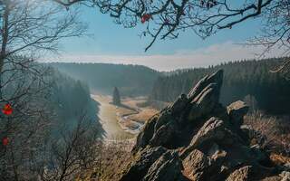 Een van de mooiste wandelingen in de Ardennen le Rocher du Bieley