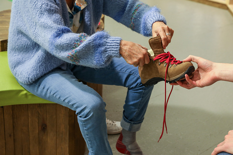 Comment essayer des chaussures de randonnée