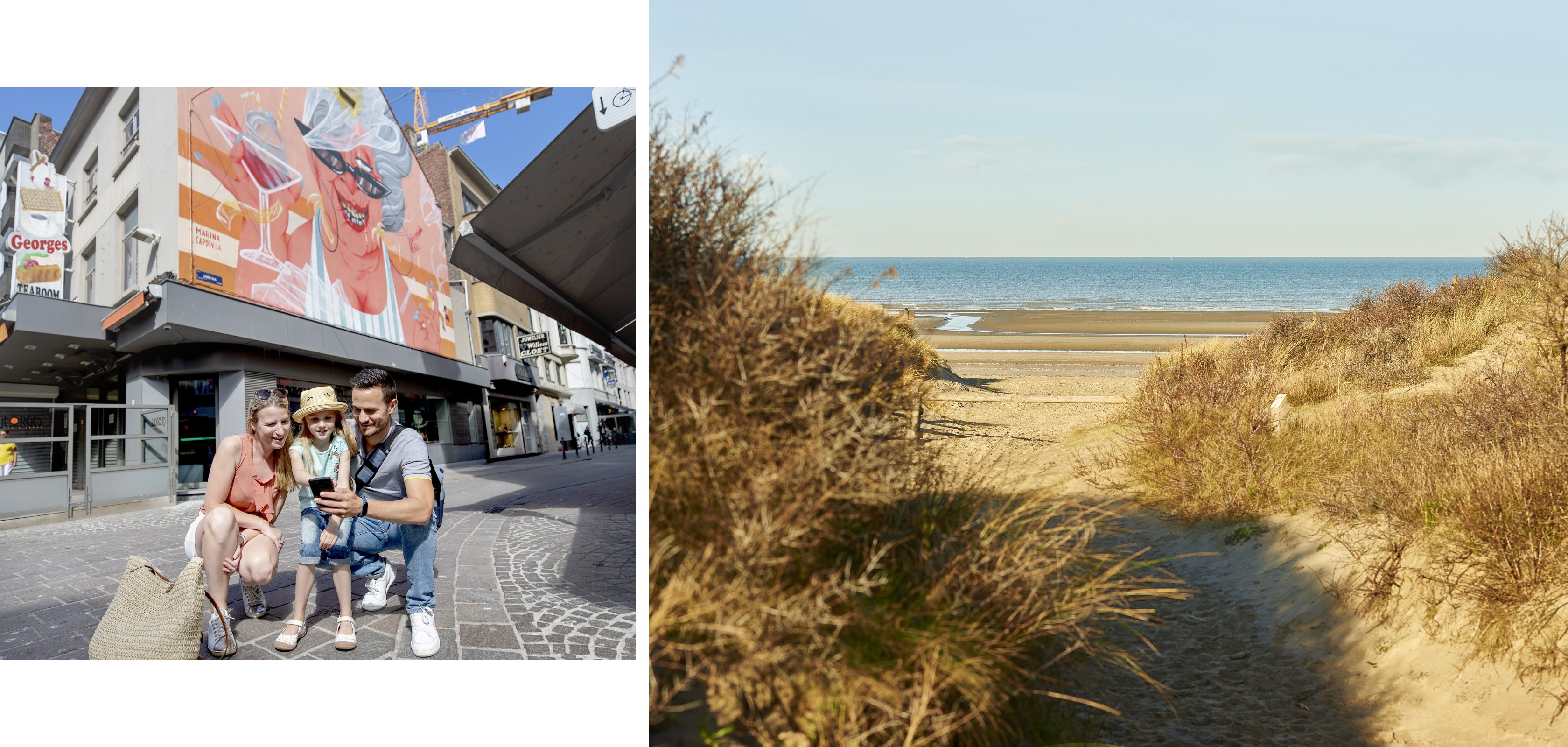 Une des plus belles randonnées sur la côte belge à Ostende