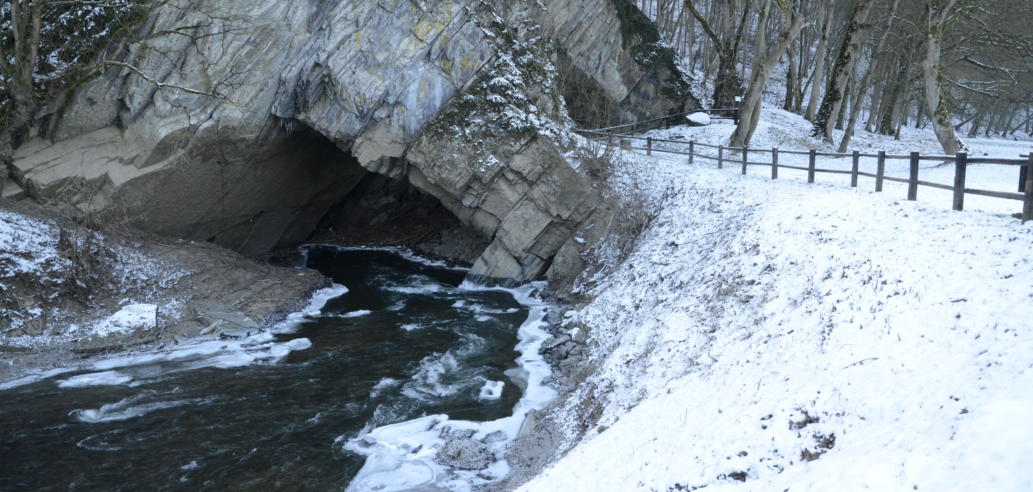 Han-sur-Lesse pour une balade hivernale