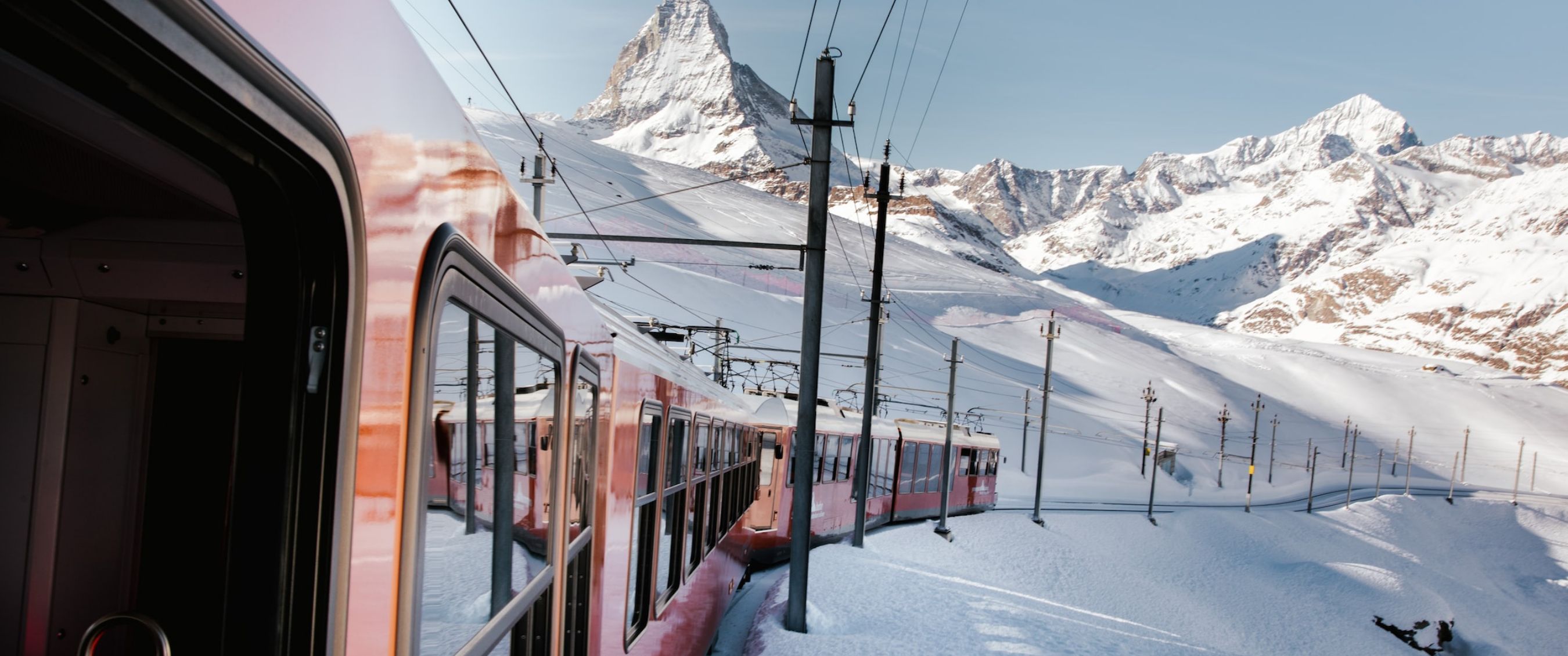 Un court séjour au ski en train